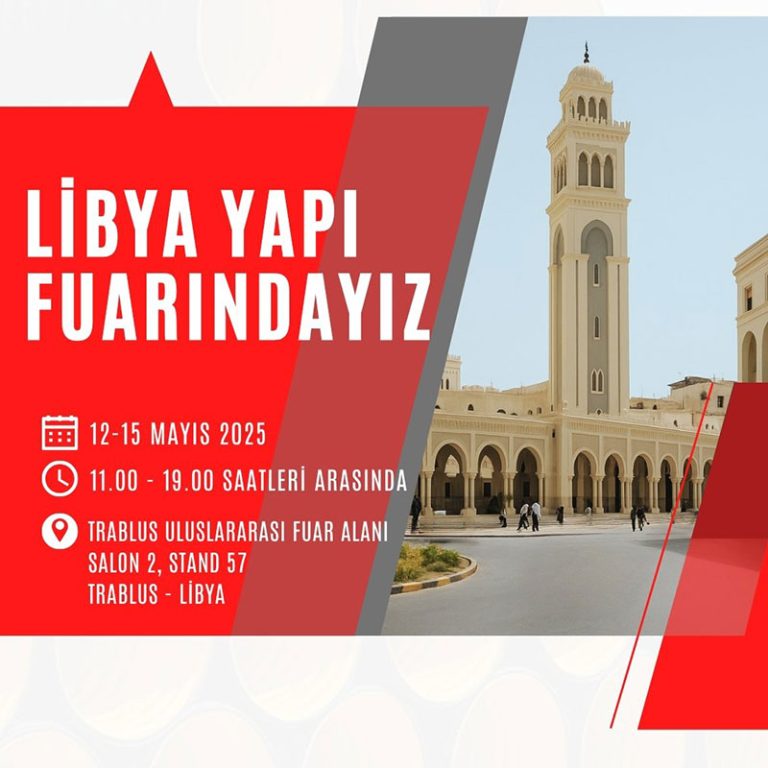 Kuzey Afrika’nın En Büyük Yapı Fuarında Yerimizi Aldık!