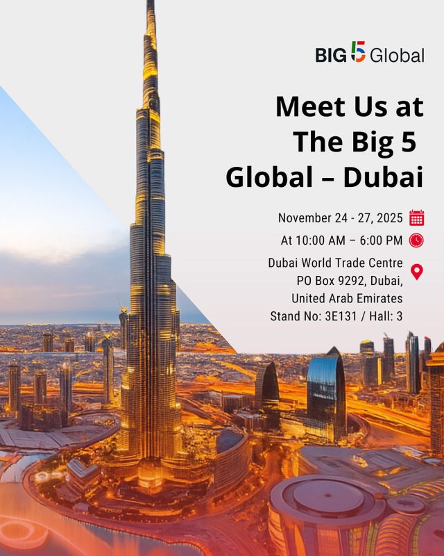 Wir haben die Big 5 Global Messe erfolgreich abgeschlossen!