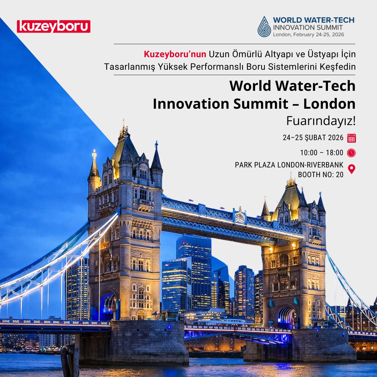 World Water-Tech Innovation Summit’e katıldık! 1 Kuzeyboru - LINKEDN TURKCE
