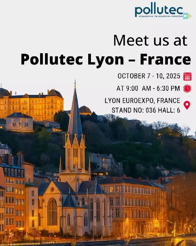 Am participat cu succes la Târgul Pollutec Lyon