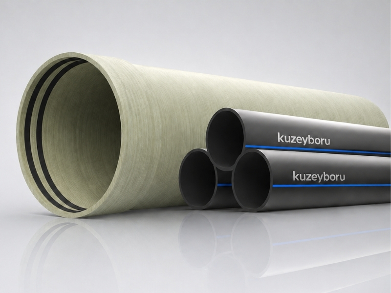 Altyapı Projelerinde Malzeme Seçimi: CTP ve HDPE Boruların Mühendislik Kriterlerine Göre Karşılaştırılması Nelerdir ?