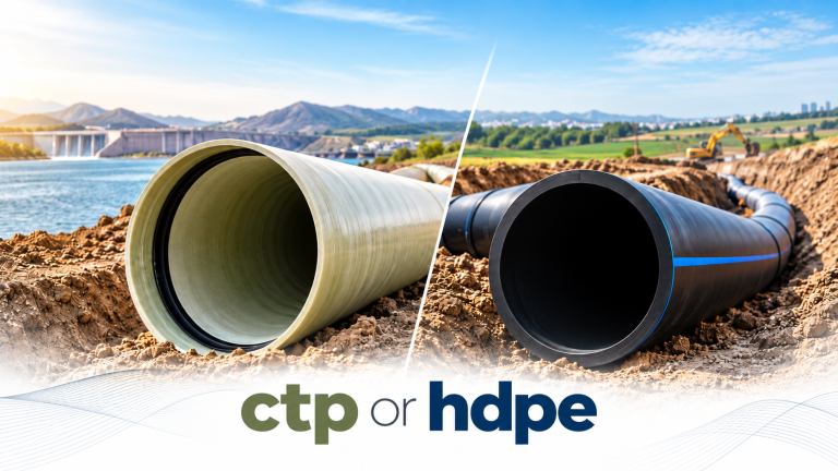 Altyapı Projelerinde Malzeme Karşılaştırması: CTP mi, HDPE mi?