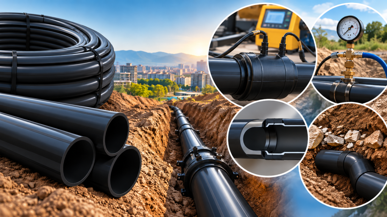 PE 80 Doğalgaz Borusu Güvenlik Kriterleri ve Hat Sızdırmazlık Testleri