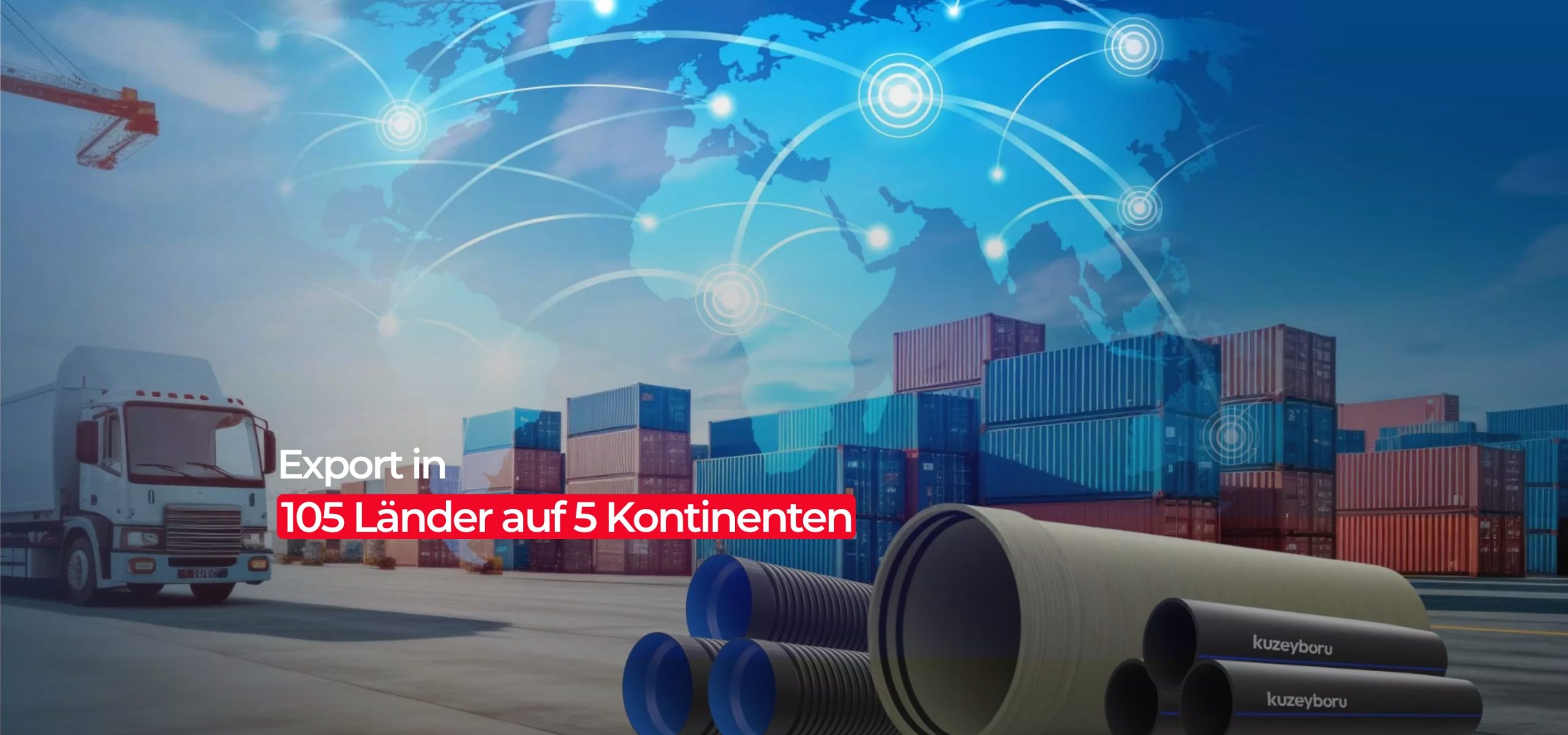 Startseite 6 Export in 105 Länder auf 5 Kontinenten